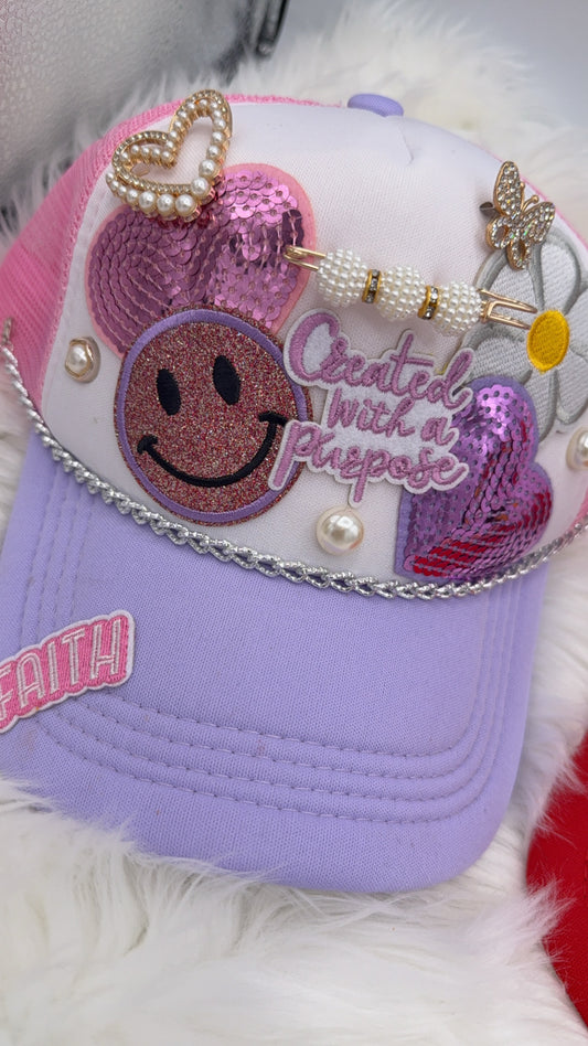 Created with a Purpose Junk hat