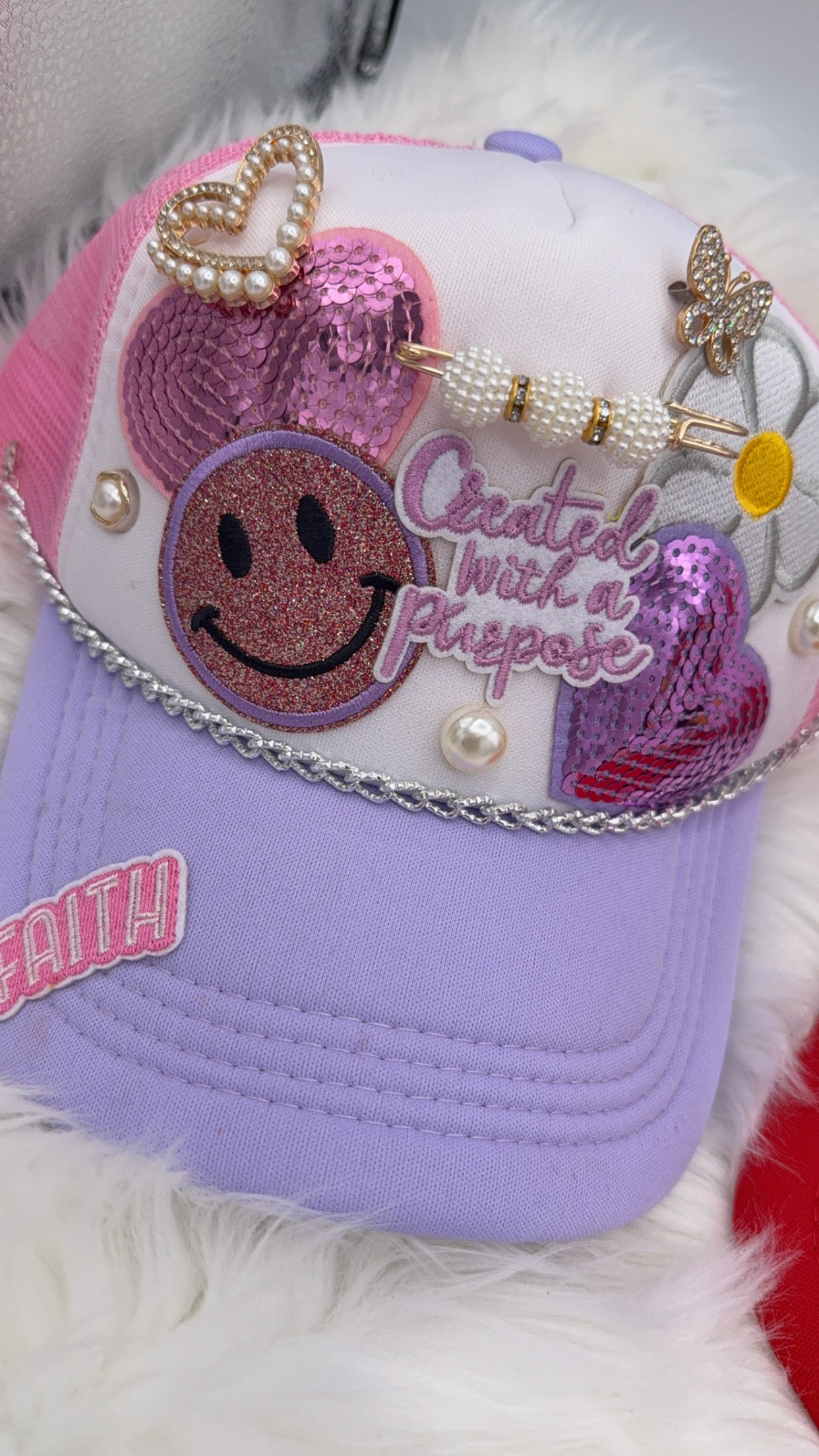 Created with a Purpose Junk hat